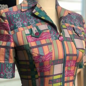 PATCHWORK TREND!!! CHRISTIAN LACROIX VINTAGE SUIT